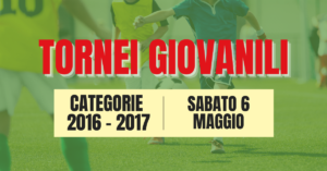 Scopri di più sull'articolo Torneo giovanile per 2016-2017 – 6 maggio 2023