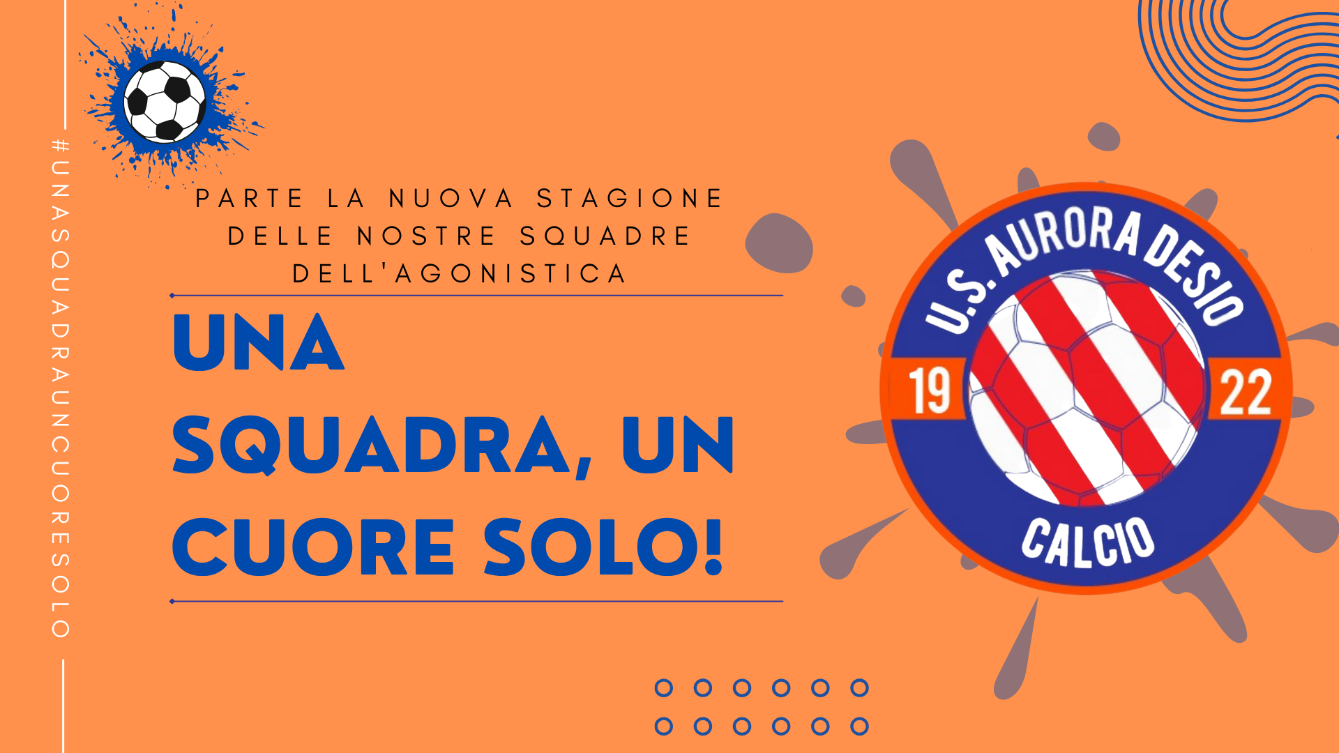 Al momento stai visualizzando Una squadra, un cuore solo!
